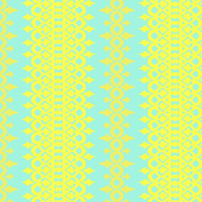ISLA - aqua, lemon + goldenrod