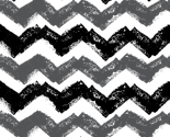Black and White Chevron stamp Pattern