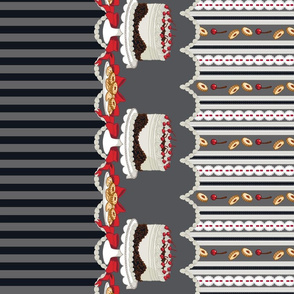 Black Forest Cake (Grey)