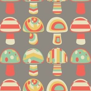 Muted mushroom