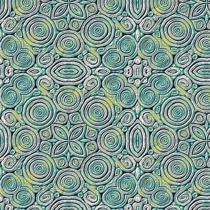 Extrusion silver/green_