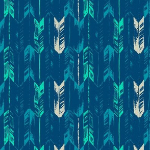 arrow line indigo