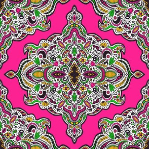 Mellow Medallions (Pink)