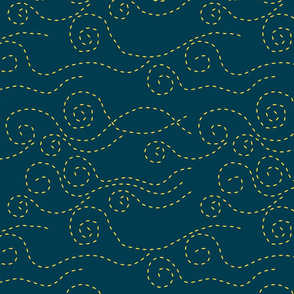 vague_pointillée_marine_jaun_L