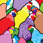 Pop feathers