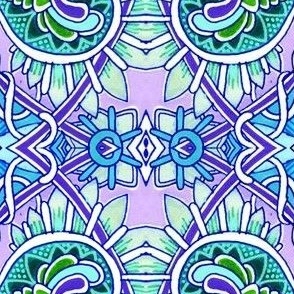 Romance in Blue and Paisley