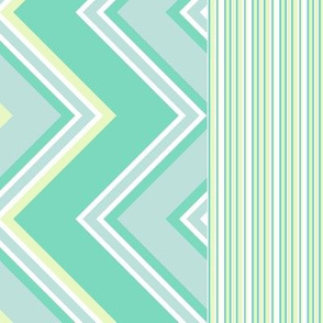 Chevron Border With Mini Stripes! - Lure - Venture - © PinkSodaPop 4ComputerHeaven.com