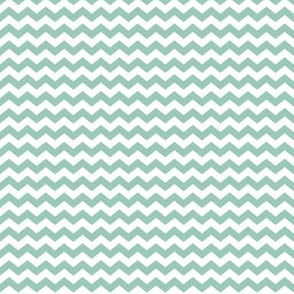Small Teal Chevron