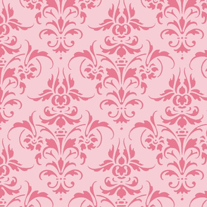 Pink Dawn ~ Pink Damask