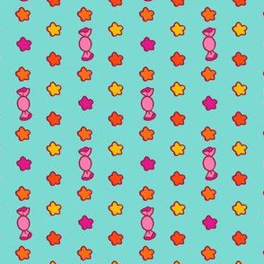 Bollywood Birthday Candy Dot (Teal)