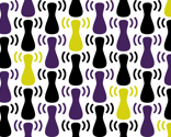 Wireless Network Zigzag White Purple