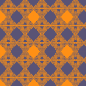 celtic birds purple and orange