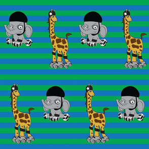 Roller Derby Animals