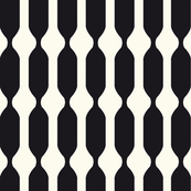 small black and white swizzle