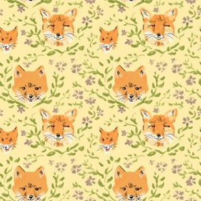 Foxes and Flowers