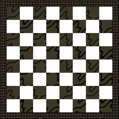 Chess Board -Square foot brown