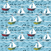 Newspaper Boat - Sailing