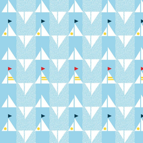 Sails on ...