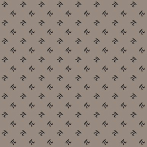 tiny pi diamonds (charcoal on grey)