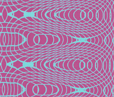 Spirographica Magenta Swirl