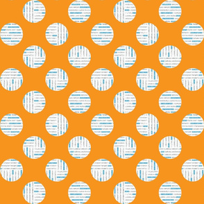 Polka Dots with Stripes of Code