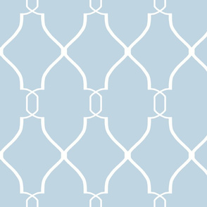 Blue Laura Trellis