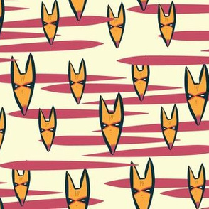 Fox Tribal Mask