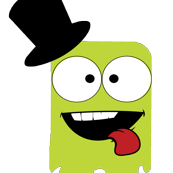 Green Top Hat Monster