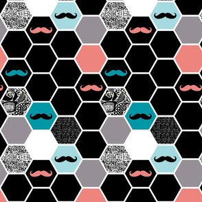 geek hexies blackish