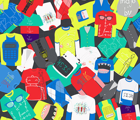 A Geek's Chic Messy Drawer (please ZOOM!)