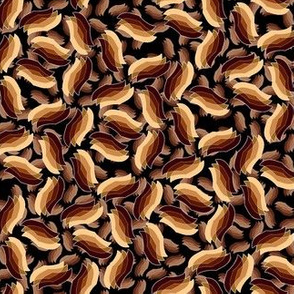 Art Deco style abstract in earth tones