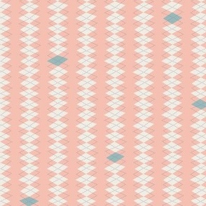 Geeky Argyle Pink