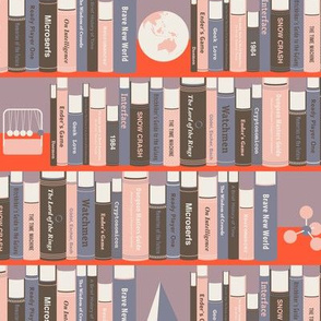 Geeky Bookshelf Pink