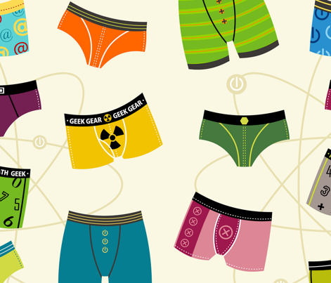 Atomic Wedgie = (Science Geek Underwear) 