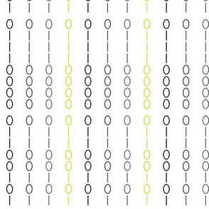 Binary Stripe White