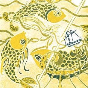 Alone and Adrift on a Stormy Sea