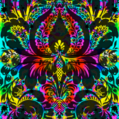 Psychedelic Damask
