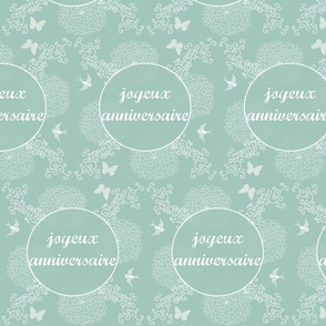 joyeux anniversaire blue