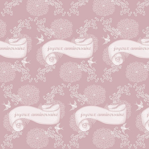 joyeux anniversaire pink