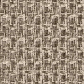 crosshatch - espresso and cream coordinate
