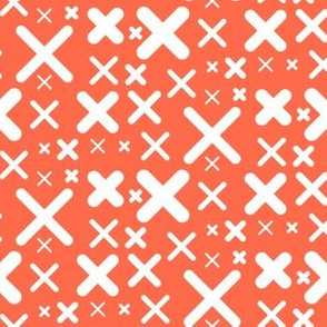 X - red