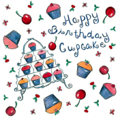Happy Birthday Cupcake