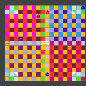 Center Point Travel Game Board