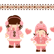 Pink Snow Sisters