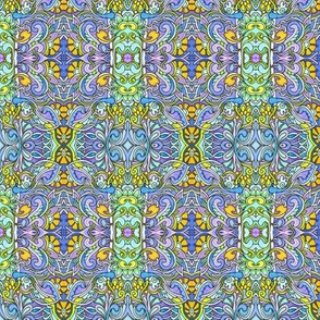Lavender and Aqua Symphony 