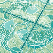 Pisces In the Stormy Sea