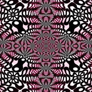 Crescendo - Pink and Black - Small`