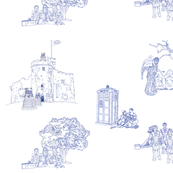 Tardis Toile