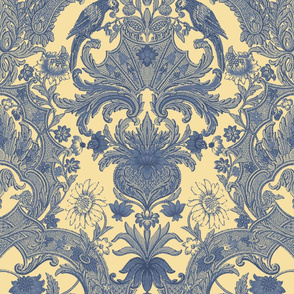 Parrot Damask ~ Provencal