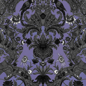 This Is Halloween! Haunted  House Damask ~ Small
